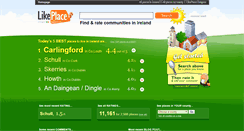 Desktop Screenshot of likeplace.ie