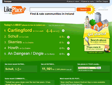 Tablet Screenshot of likeplace.ie